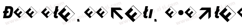 DIN BlackItalic Regular字体转换